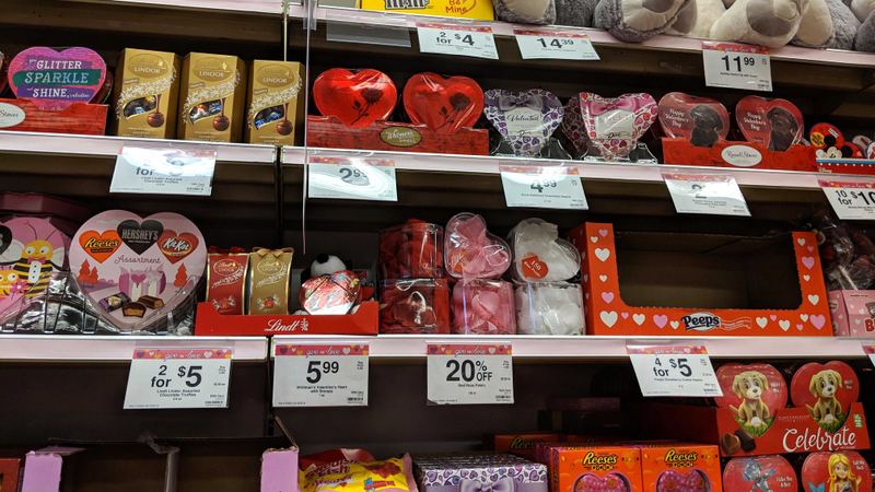 Of all the items to sell out first, who would have guessed heart-shaped Peeps?
